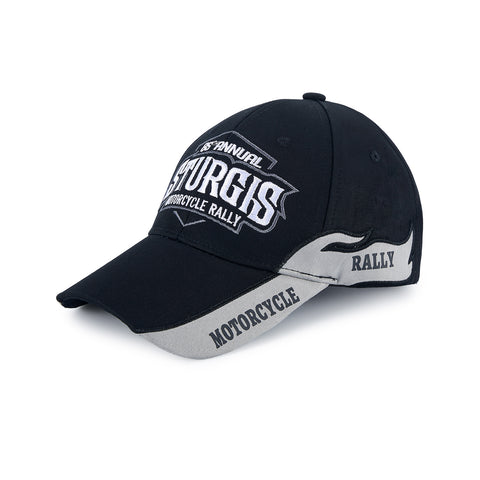 Classic Baseball Cap Motorcycle Rally Cap Athletic Hat Unisex One Size Adjustable
