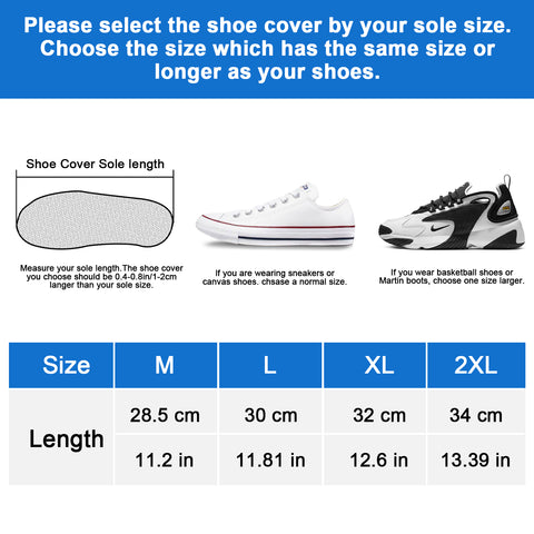 Waterproof Rain Cover Boot Non-Slip Shoe Covers