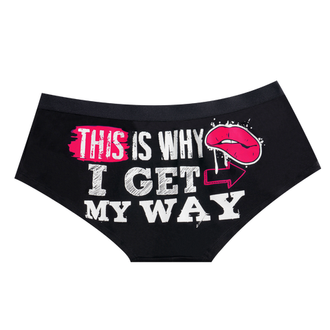Dream Apparel THIS IS WHY I GET MY WAY Underwear Boxer Low Rise Brief Underpants Shorts