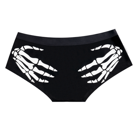 Dream Apparel Skeleton Hands on Ass Underwear Boxer Low Rise Brief Underpants Shorts