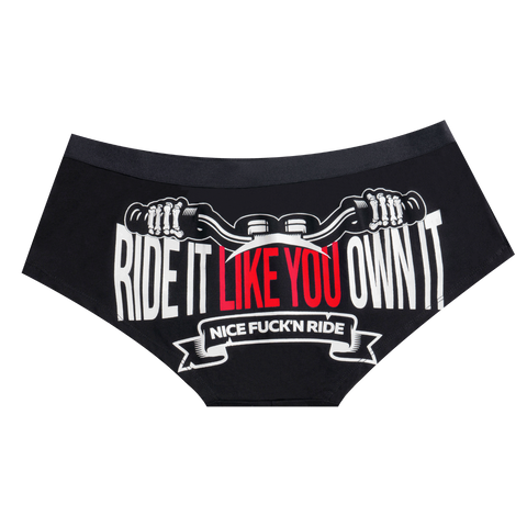 Dream Apparel RIDE IT LIKE YOU OWN IT Underwear Boxer Low Rise Brief Underpants Shorts