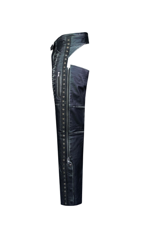 Dream Apparel Rub Off Premium Naked Cowhide Leather Chaps