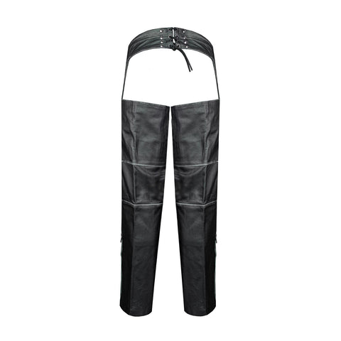 Dream Apparel Rub Off Premium Naked Cowhide Leather Chaps