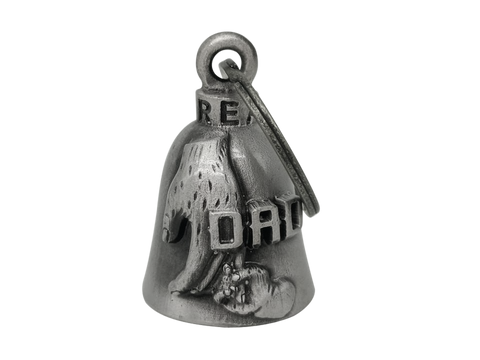 Dream Apparel Son Holding Dad's Finger Motorcycle Bell, for Good Luck and in 3-D, Light Weight