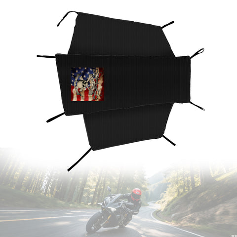 Motorcycle Cover Seat Shade Cover Bike Covers Lightweight Half Covers Outdoor Sun Protection All Season Fits Various Motorcycle Models