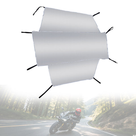 Motorcycle Cover Seat Shade Cover Bike Covers Lightweight Half Covers Outdoor Sun Protection All Season Fits Various Motorcycle Models