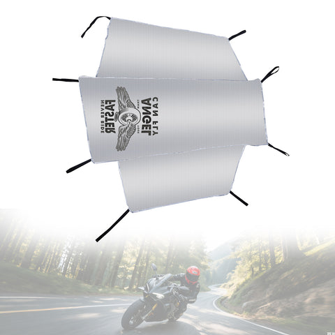 Motorcycle Cover Seat Shade Cover Bike Covers Lightweight Half Covers Outdoor Sun Protection All Season Fits Various Motorcycle Models