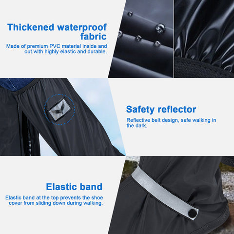 Waterproof Rain Cover Boot Non-Slip Shoe Covers