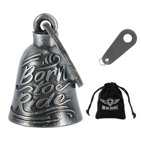 Dream Apparel Motorcycle Bells for Bikers Guardian Motorcycle Bells for Motorcycle Rider Key Chain for Luck