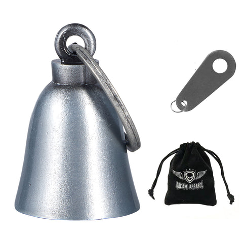 Dream Apparel Motorcycle Bells for Bikers Guardian Motorcycle Bells for Motorcycle Rider Key Chain for Luck