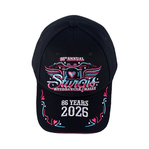 Dream Apparel Sturgis 2025 Hat 85th Motorcycle Rally Cap Motorcycle With Wings Design Adjustable