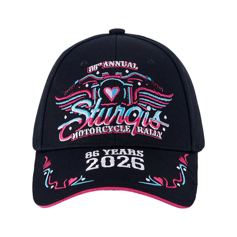 Dream Apparel Sturgis 2025 Hat 85th Motorcycle Rally Cap Motorcycle With Wings Design Adjustable