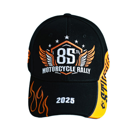 Dream Apparel Sturgis 2025 Hat 85th Motorcycle Rally Cap Flame Design  Adjustable Biker Baseball Cap