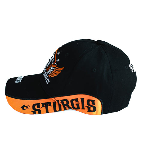 Dream Apparel Sturgis 2025 Hat 85th Motorcycle Rally Cap Flame Design  Adjustable Biker Baseball Cap