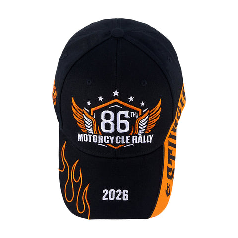 Dream Apparel Sturgis 2025 Hat 85th Motorcycle Rally Cap Flame Design  Adjustable Biker Baseball Cap