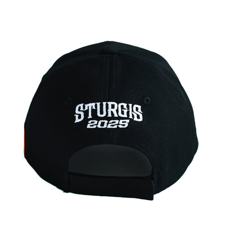 Dream Apparel Sturgis 2025 Hat 85th Motorcycle Rally Cap Flame Design  Adjustable Biker Baseball Cap