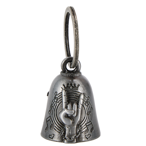 Dream Apparel Flaming Guitar Motorcycle Bell, Good Luck and 3-D, Light Weight, Impact Resistant