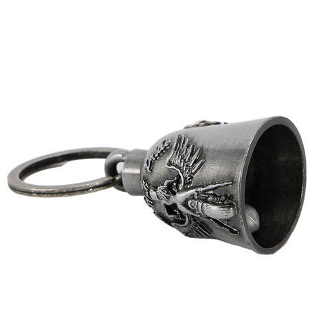 Dream Apparel Ride With Pride Motorcycle Bell, Good Luck and 3-D, Light Weight, Impact Resistant