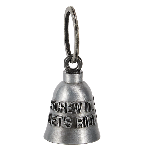 Dream Apparel SCREW IT. LET'S RIDE Motorcycle Bell, Good Luck and 3-D, Impact Resistant