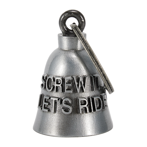 Dream Apparel SCREW IT. LET'S RIDE Motorcycle Bell, Good Luck 3-D, Impact Resistant