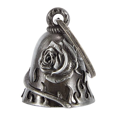 Dream Apparel Middle Finger With Rose Motorcycle Bell, Good Luck 3-D, Light Weight, Impact Resistant
