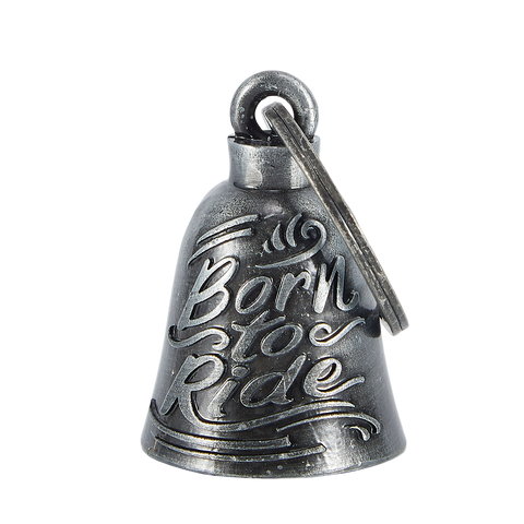 Dream Apparel Born To Ride Skull Motorcycle Bell for Good Luck 3-D, Light Weight Impact Resistant