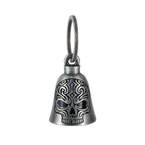 Dream Apparel Born To Ride Skull Motorcycle Bell for Good Luck 3-D, Light Weight Impact Resistant