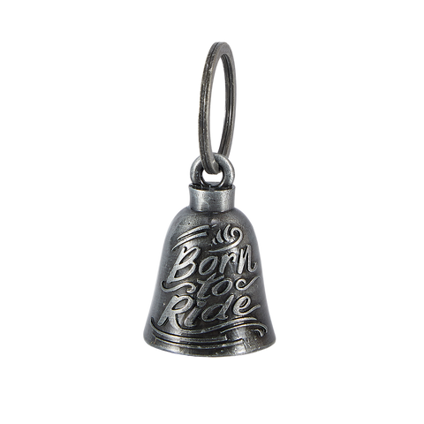 Dream Apparel Born To Ride Skull Motorcycle Bell for Good Luck 3-D, Light Weight Impact Resistant