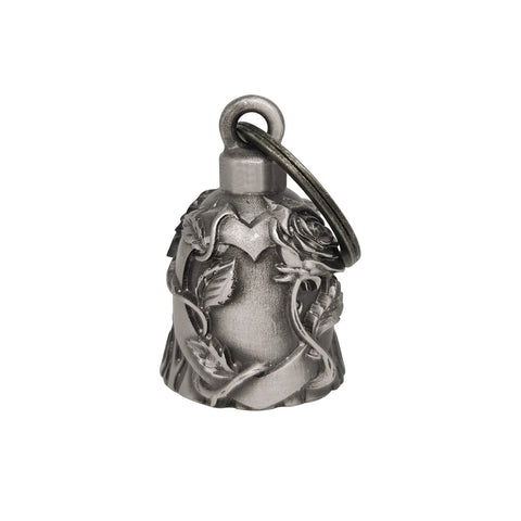 Dream Apparel Heart with Rose Motorcycle Bell, for Good Luck 3-D, Light Weight Impact Resistant