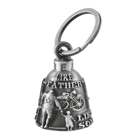 Dream Apparel Like Father Like Son Motorcycle Bell for Good Luck in 3D Light Weight Impact Resistant