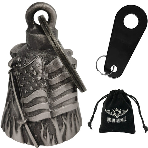 bell usa flag road bike helmet Dream Apparel USA FLAG Motorcycle Bell, for Good Luck and in 3-D, Ligh – dreamapparel