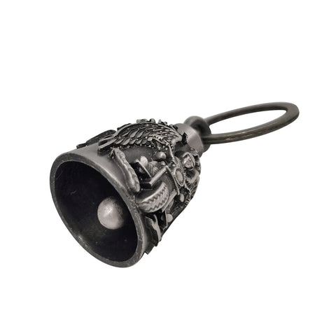 Dream Apparel Biker Angel Riding 3D Motorcycle Bell, for Good Luck Light Weight