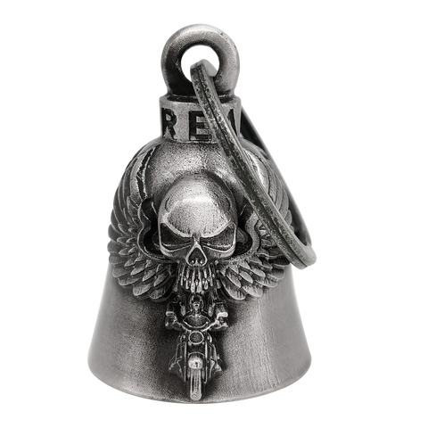 Dream Apparel Ghost Rider Motorcycle Bell, Good Luck 3-D, Light Weight, Impact Resistant