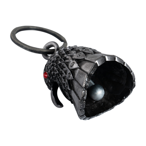 Dream Apparel Red Eyes Eagle Motorcycle Bell, for Good Luck and in 3-D, Light Weight