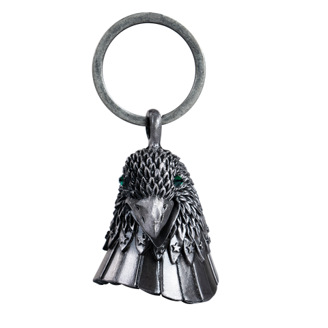 Dream Apparel Green Eyes Eagle Motorcycle Bell, for Good Luck and in 3-D, Light Weight