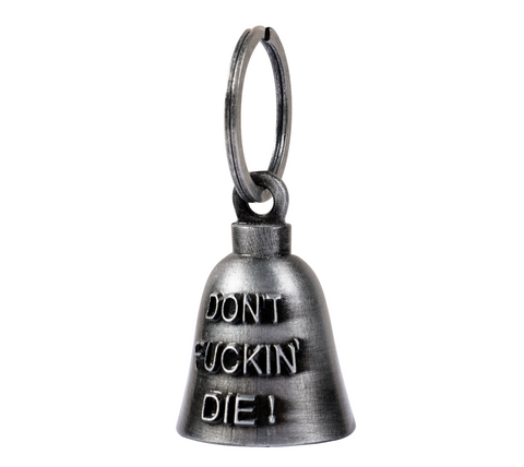 Dream Apparel "DON'T FUCKIN' DIE!" Motorcycle Bell, for Good Luck  3-D, Light Weight