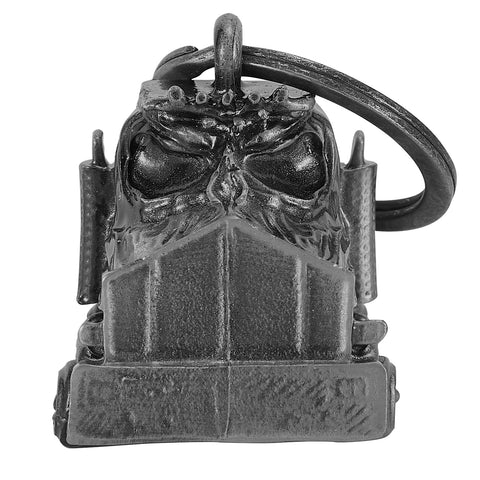 Dream Apparel Semi Truck Skull Face With Flames Motorcycle Bell, Good Luck and 3-D, Light Weight