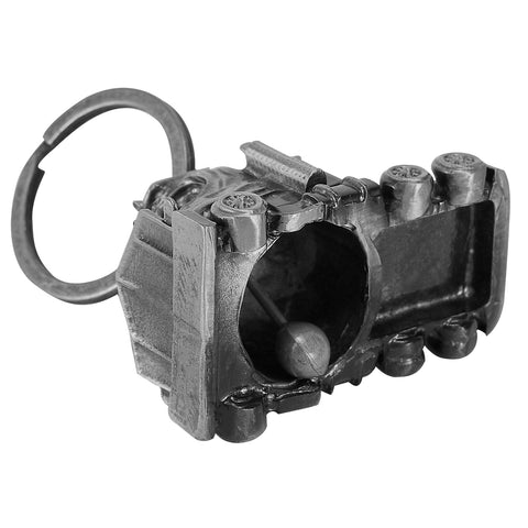Dream Apparel Semi Truck Skull Face With Flames Motorcycle Bell, Good Luck and 3-D, Light Weight