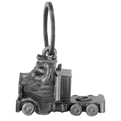 Dream Apparel Semi Truck Skull Face With Flames Motorcycle Bell, Good Luck and 3-D, Light Weight