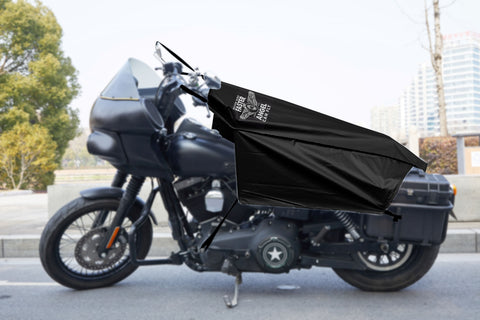 Dream Apparel Motorcycle Never Ride Faster Than Your Angel Seat Shade Cover Waterproof and Sunproof
