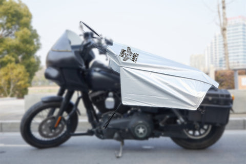 Dream Apparel Never Ride Faster Than Your Angel Motorcycle Seat Shade Cover Waterproof & Sunproof