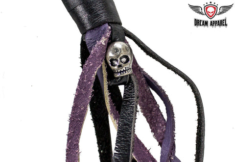 Dream Apparel Purple & Black Get Back Whip For Motorcycle