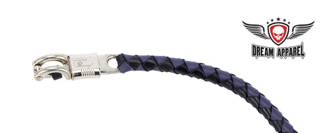 Dream Apparel Black And Purple Fringed Get Back Whip Pool Ball