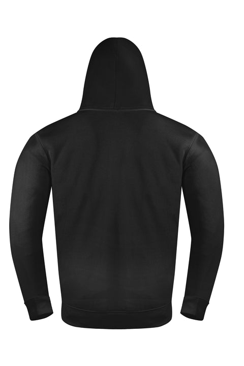 Dream Apparel Men’s & Women’s Classic Black Pullover Hoodie Soft Cotton Blend Sweatshirt  Drawstring