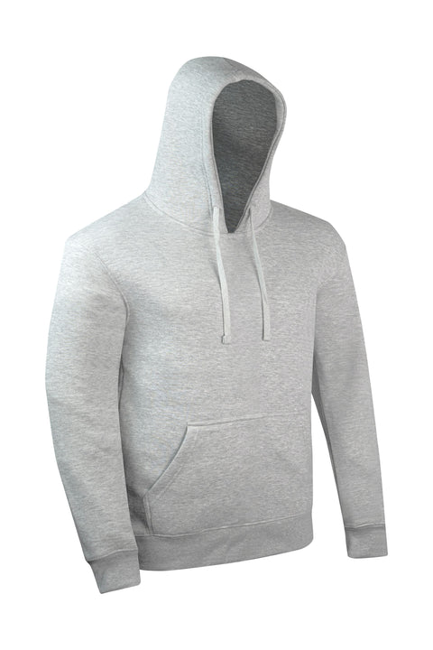 Dream Apparel Men’s & Women’s Grey Pullover Hoodie Soft Cotton Blend Sweatshirt Drawstring Hood