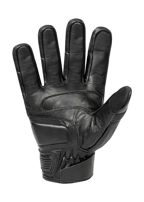Men's Leather Driving Gloves, Touchscreen Compatible, Soft Lined Black Leather Gloves Anti-Slip Grip