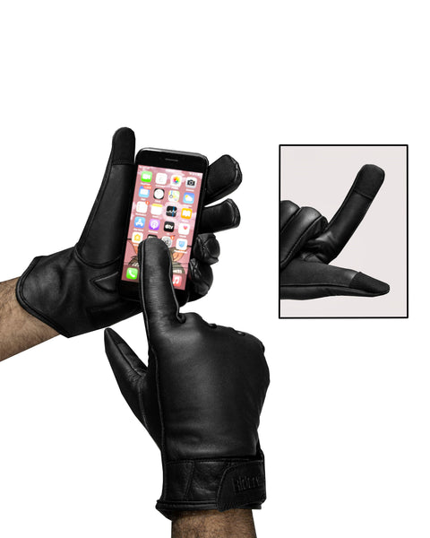 Dream Apparel Genuine cowhide leather riding gloves