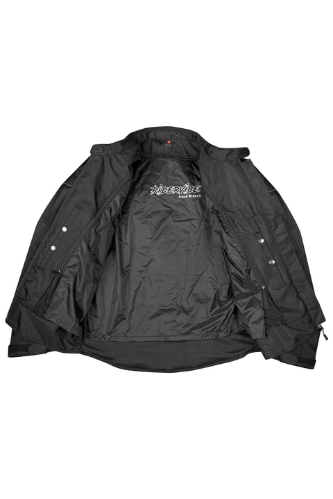 Men’s Mesh Motorcycle Jacket with Removable Armor, Reflective Trim, Zip-Out Lining, Adjustable Cuffs