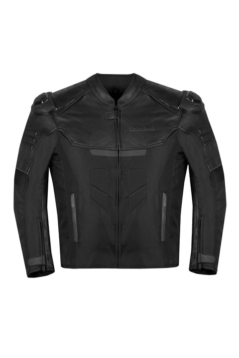 Dream Apparel Mens Textile Fabric Motorcycle Jacket With Reflectors