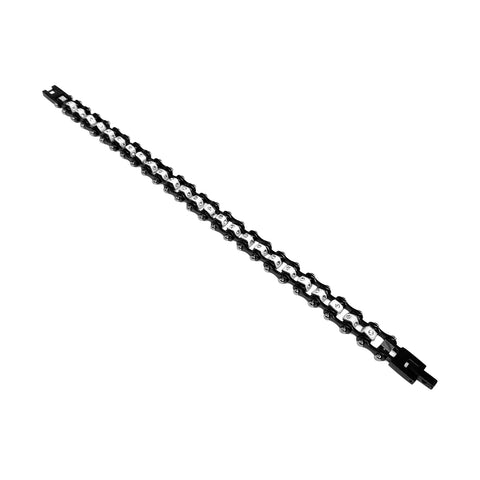 Motorcycle Crystal Stainless Steel Chain Bracelet